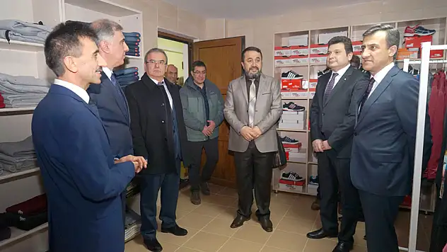 Ceza İnfaz Kurumu'nda sosyal market açıldı