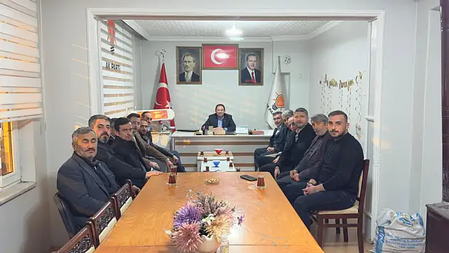 CHP'den AK Parti İlçe Başkanlığına Ziyaret
