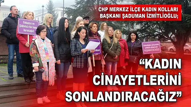 CHP'den Kadına Şiddet Açıklaması: 'Sonlandıracağız'