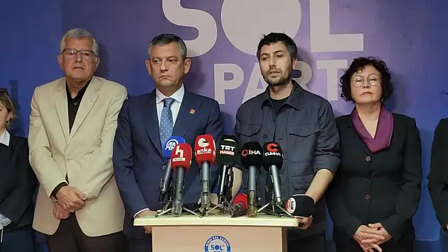 CHP Genel Başkanı Özel, Sol Parti'yi Ziyaret Etti