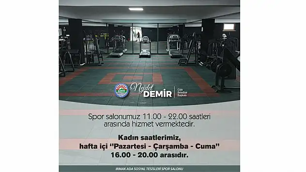 Cide Belediyesi'nden Spor Salonu Duyurusu