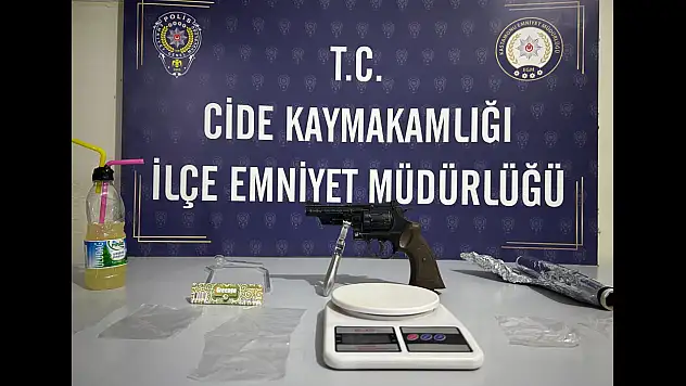 Cide'de, 1 Şahıs Tutuklandı!