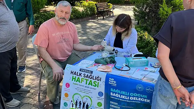 Cide'de Halk Sağlığı Haftası Etkinliği