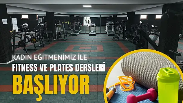 Cide'de Kadınlara Özel Fitness ve Plates Fırsatı