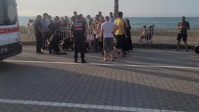 Cide'de kaza: 1 yaralı