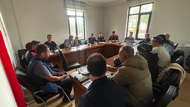 Cide'de Kriz Masası Oluşturuldu