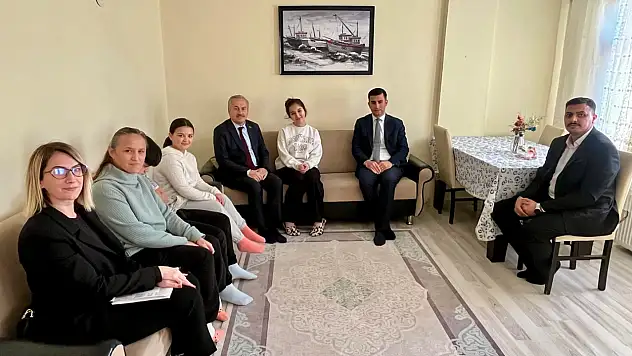 Cide'de SED Kapsamındaki Aileye Ziyaret