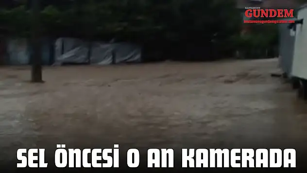 Cide'de Sel Öncesi O An Kamerada