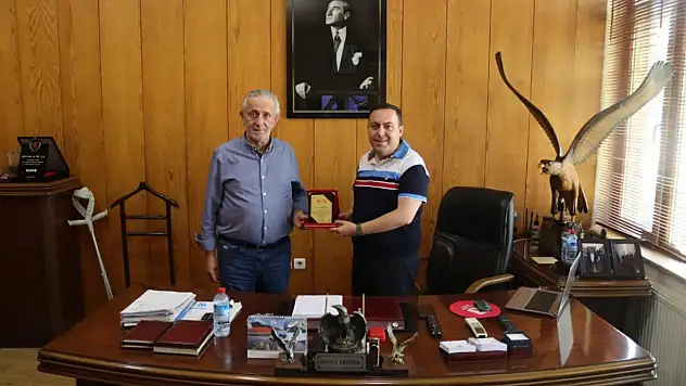 Cide Kaymakamı'ndan teşekkür ziyareti