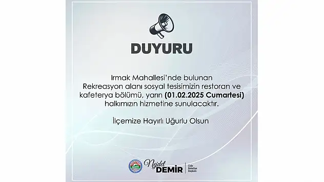 Cide Rekreasyon Alanı, Yeni Lezzet Duraklarıyla Hizmete Başlıyor