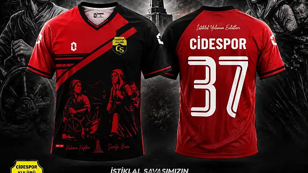 Cide Spor'un Yeni Deplasman Forması Dikkat Çekti