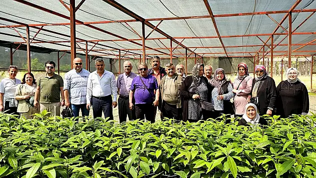 Çiftçi İnceleme Gezisi Gerçekleştirildi
