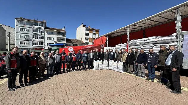 Çiftçilere Çeltik Tohumu Dağıtıldı