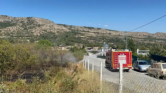 Çıkan Yangın Büyümeden Söndürüldü