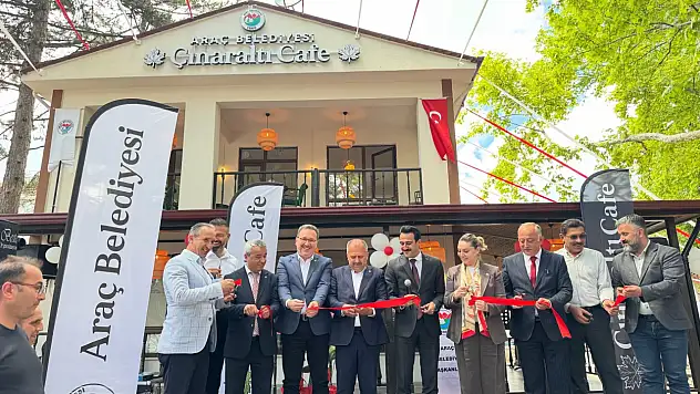 Çınaraltı Kafe Hizmete Açıldı