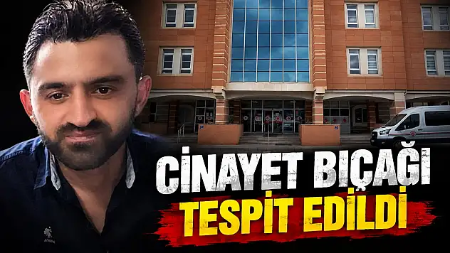 Cinayet Bıçağı Tespit Edildi