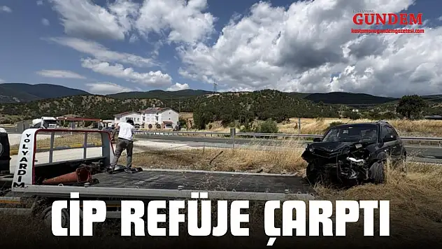 Cip Refüje Çarptı