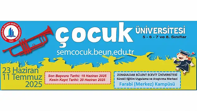 Çocuk Üniversitesi Başlıyor