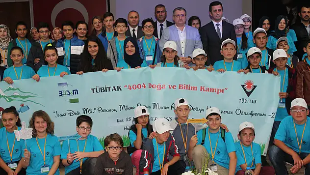 Çocuklar doğayı keşfe çıktılar