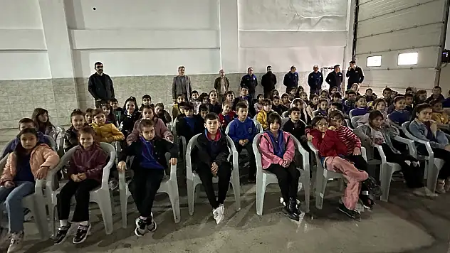 Çocuklara Temel Yangın Eğitimi Verildi