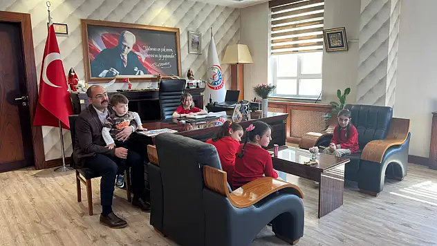 Çocuklardan Tosya Belediyesi'ne Ziyaret