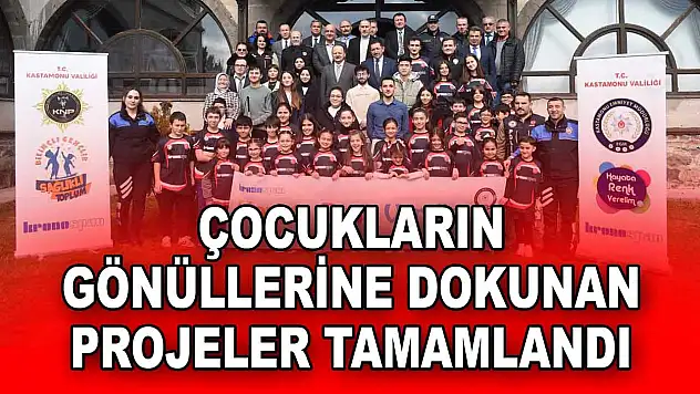 Çocukların Gönüllerine Dokunan Projeler Tamamlandı