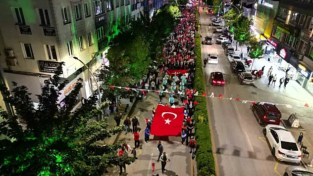 Çorum, 15 Temmuz'un yıldönümünde tek yürek oldu