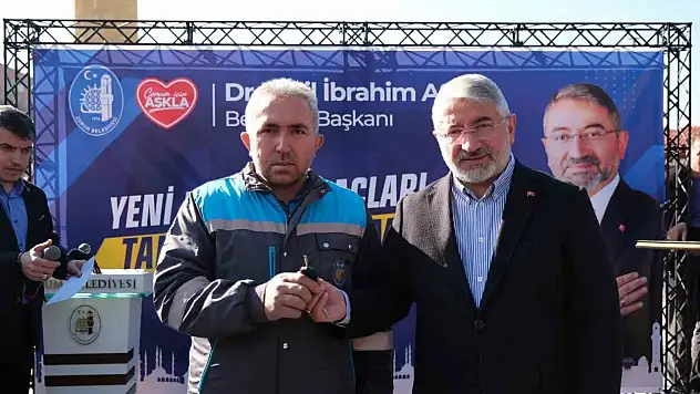 Çorum Belediyesi'nde Anahtar Teslim Töreni