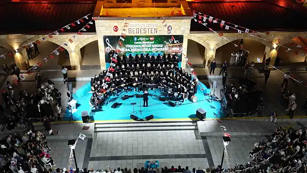Çorum'da 'yaza merhaba' konseri yoğun ilgi gördü