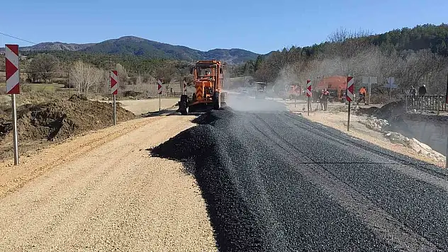 Çorum'da O Yolda Çalışmalarda Sona Gelindi