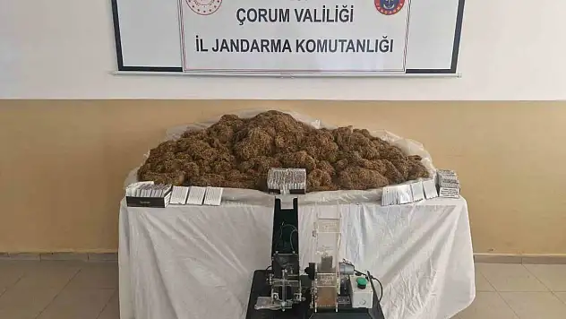 Çorum'da Binlerce Makaran Ele Geçirildi
