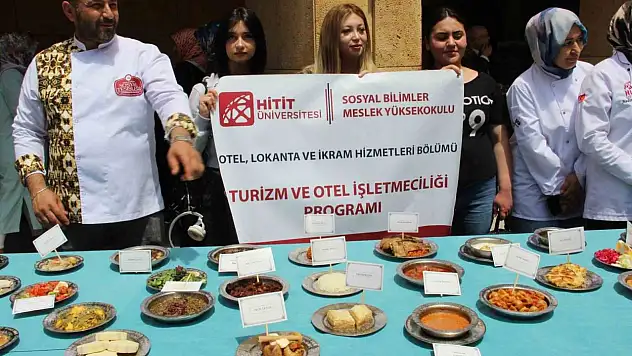 Çorum'da gastronomi şöleni başladı: Binlerce yıllık mutfak kültürü dünyaya tanıtılıyor