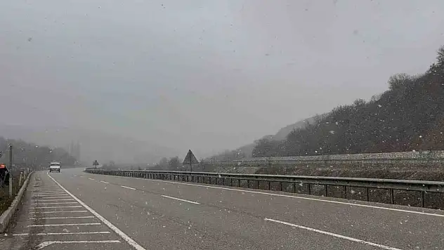 Çorum'da Kar Yağışı Etkili Oluyor