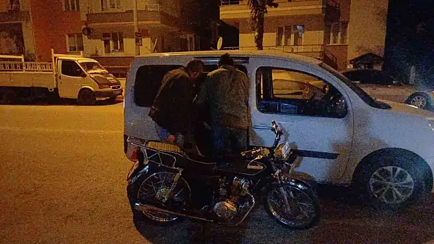 Motosiklet Çalan Çocuklar Yakalandı