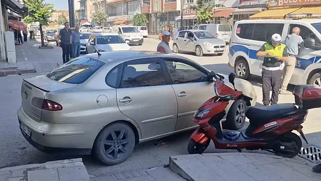 Çorum'da otomobil ile motosiklet çarpıştı: 2 yaralı