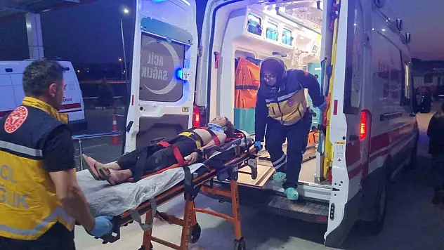 Çorum'da Otomobilin Çarptığı Yaya Yaralandı
