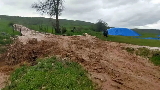 Çorum'da Sağanak Etkili Oldu