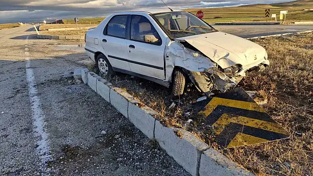 Çorum'da Yaralanmalı Trafik Kazası