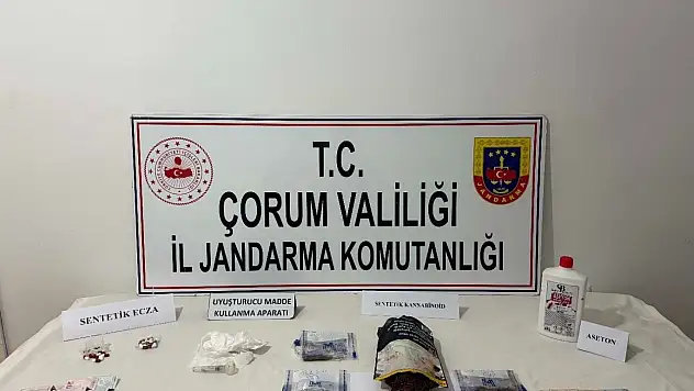 Çorum'da Uyuşturucu Operasyonları: 8 Gözaltı