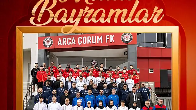 Çorum FK'den Ramazan Bayramı Mesajı