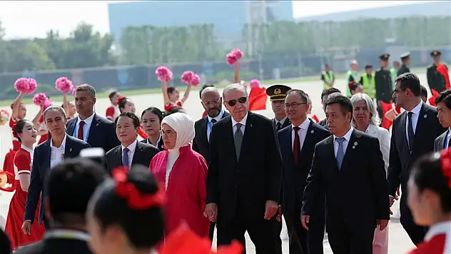 Cumhurbaşkanı Erdoğan, Çin'e Gitti
