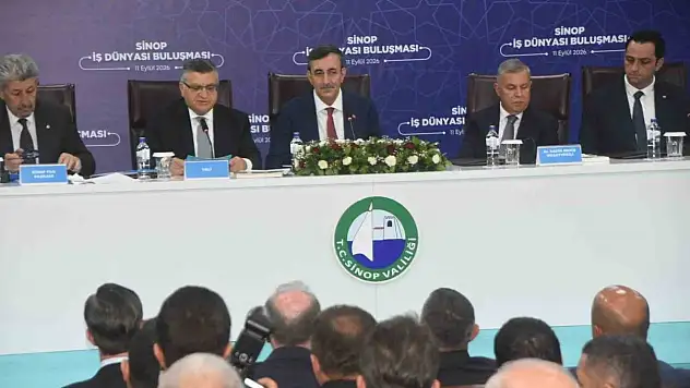 Cumhurbaşkanı Yardımcısı Cevdet Yılmaz: 'Sinop'ta 70 milyar lirayı aşan kamu yatırımı gerçekleştirdik'