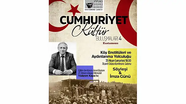 Cumhuriyet Kültür Buluşmalarının 4'üncüsü Gerçekleştirilecek