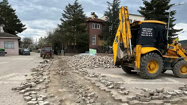 Daday'da Bozulan Yollar Onarılıyor
