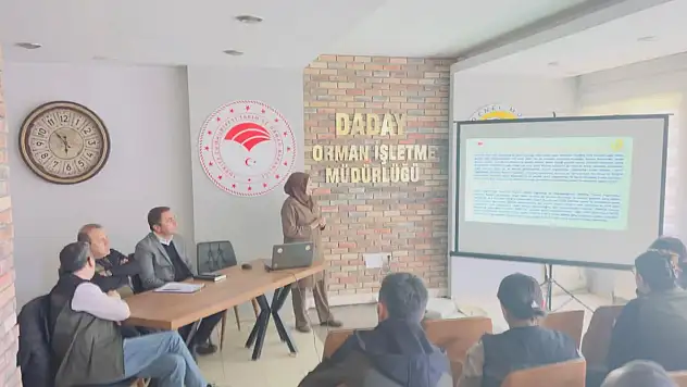 Daday'da Orman Personeline OZM Eğitimi Verildi