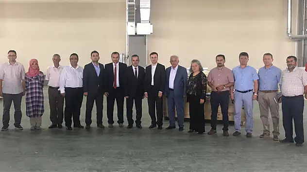 Daire Başkanı Öztürk, Borsa'nın yatırımını inceledi