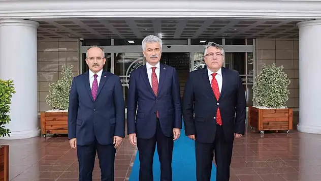 Danıştay Başkanı Yiğit'ten Rektör Özölçer'e Ziyaret