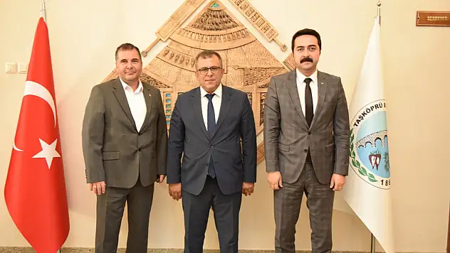 Dekan Sökmen'den Taşköprü'ye ziyaret