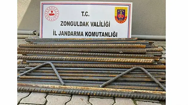 Demir hırsızları yakalandı