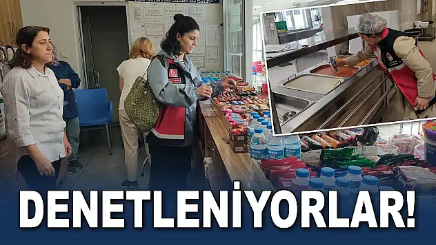 Denetleniyorlar!
